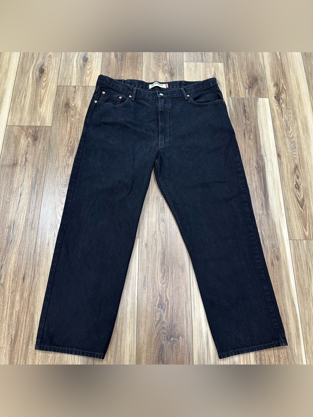 Y2K Levi’s 550 Relaxed Fit Denim Jeans, Black, 42x30